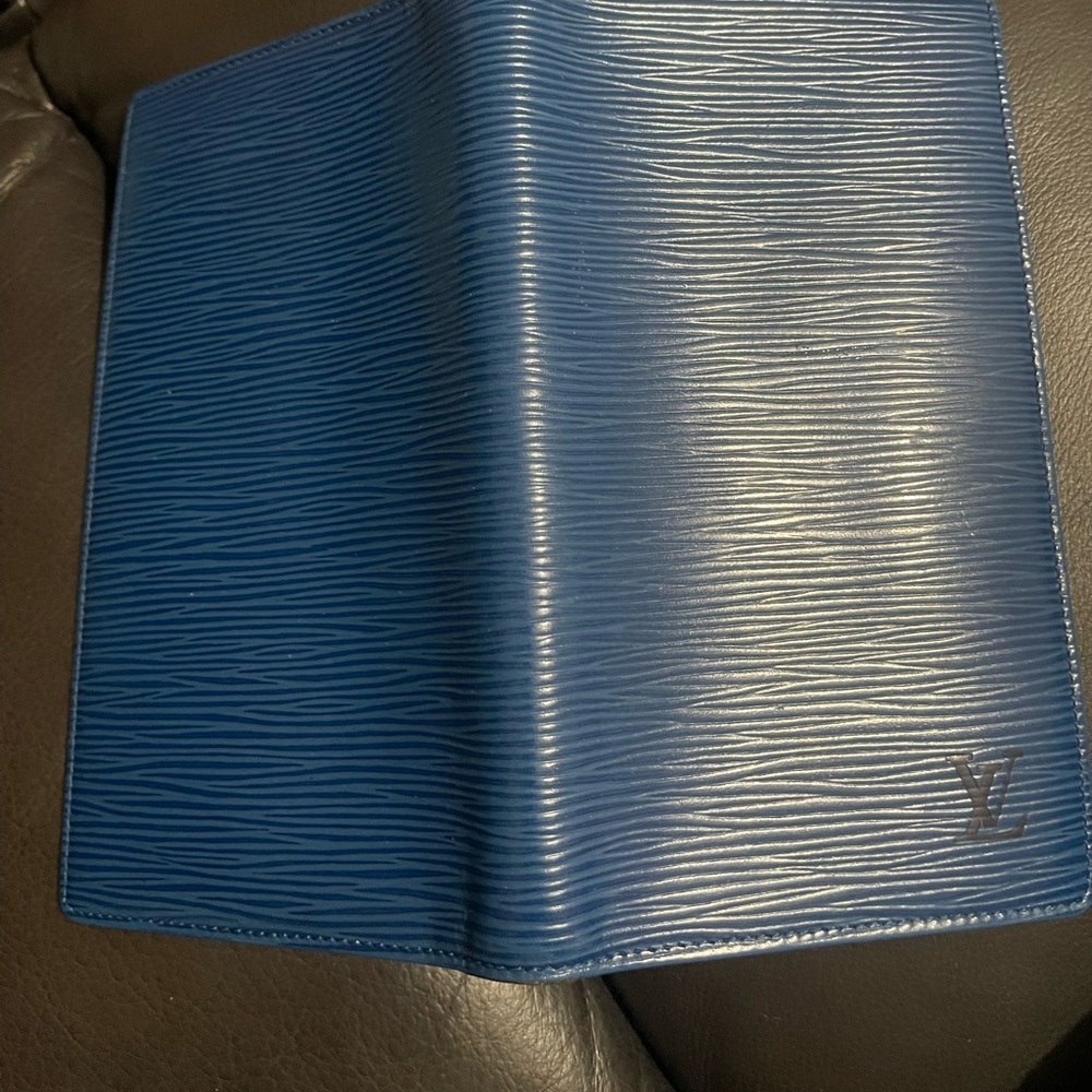 Louis Vuitton Blue Epi Leather Cover